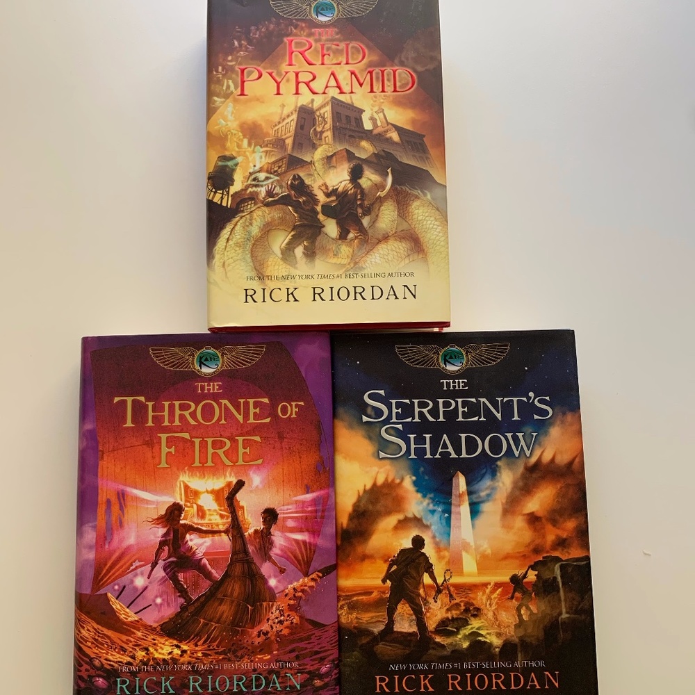 The Kane Chronicles series by Rick Riordan